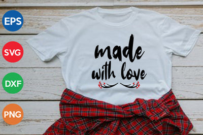 made with love SVG thesvgfactory 