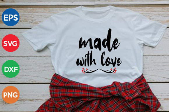 made with love SVG thesvgfactory 