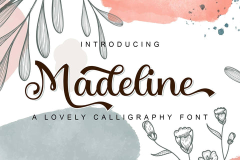 Madeline Font love script 