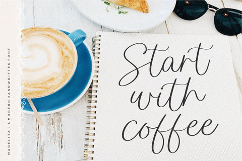madelita Modern Handwritten Font Font Balpirick 