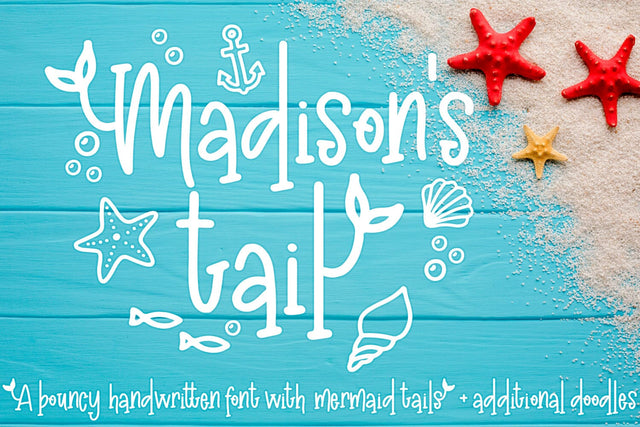 Madison's Tail Font Freeling Design House 