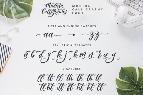 Madista Calligraphy SVG Zeenesia Std 