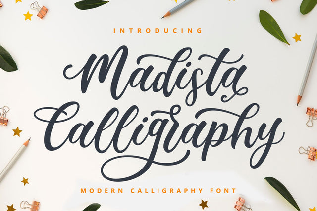 Madista Calligraphy SVG Zeenesia Std 