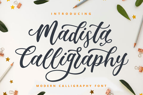 Madista Calligraphy SVG Zeenesia Std 