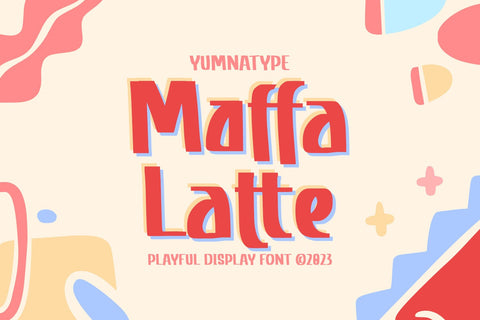 Maffa Latte Font yumnatype 