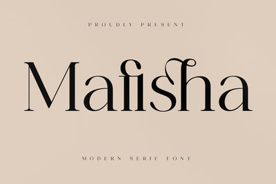 Mafisha Typeface Font Storytype Studio 