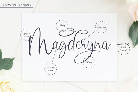Magderyna - Modern Calligraphy Font Font Alpaprana Studio 