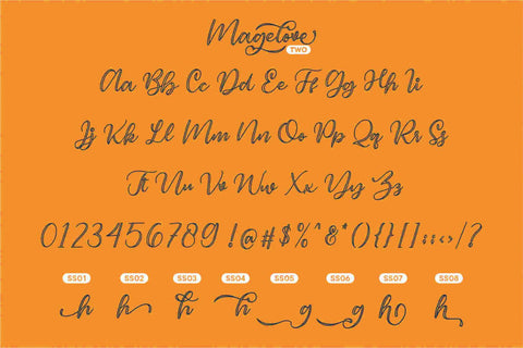 Magelove Font Garisman Studio 