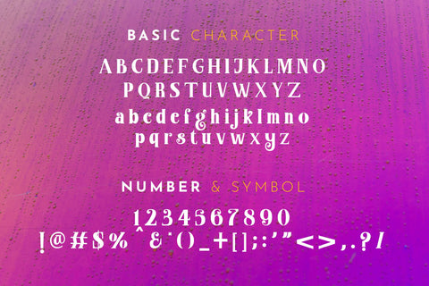 Magenta Display Font SVG nearzz 