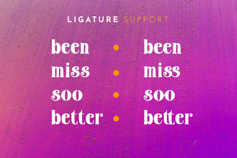 Magenta Display Font SVG nearzz 