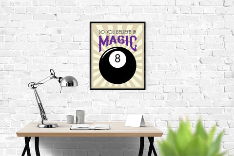 Magic 8 Ball Do You Believe in Magic SVG Risa Rocks It 