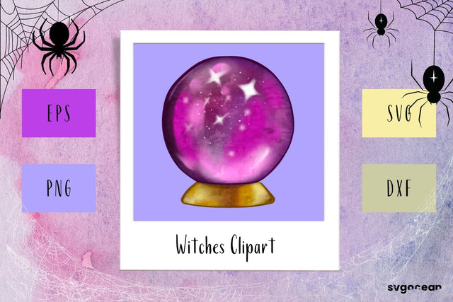 Magic Ball Clipart SVG SVG SvgOcean 
