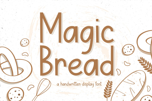Magic Bread Font Qwrtype Foundry 