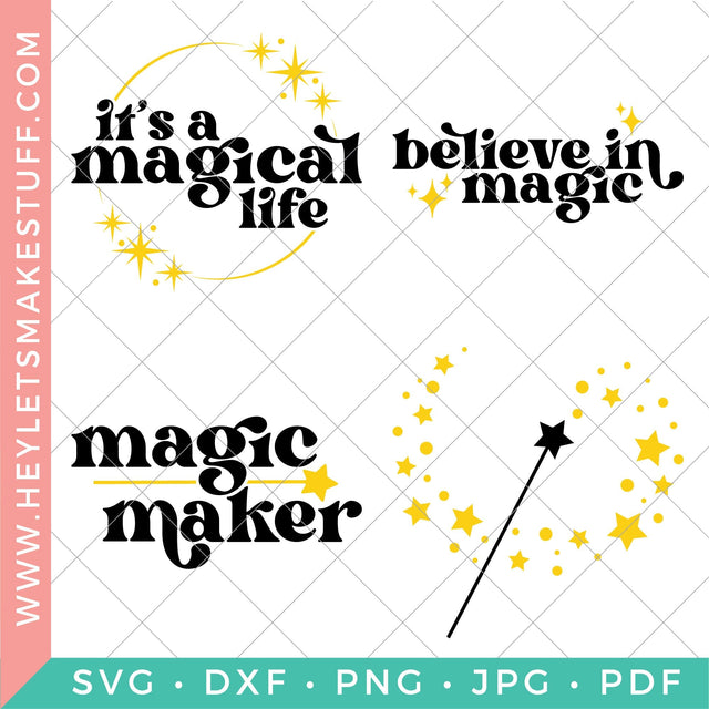 Magic Bundle SVG Hey Let's Make Stuff 