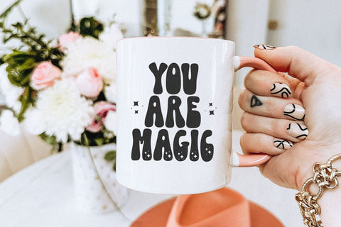 Magic Daisy - Retro Sparkle Font Font KA Designs 