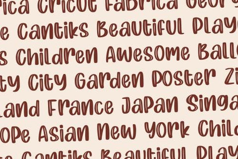 Magic Donut Font Garisman Studio 