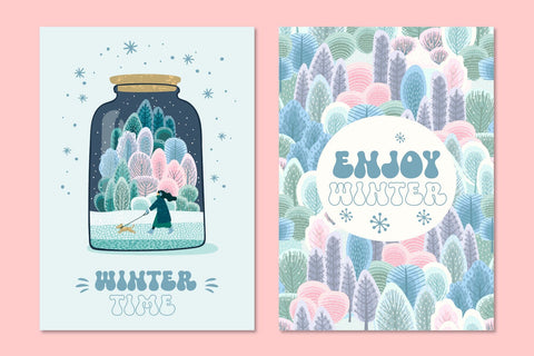 Magic Groovey and Magic Groovey Line Fonts Font Fox7 By Rattana 