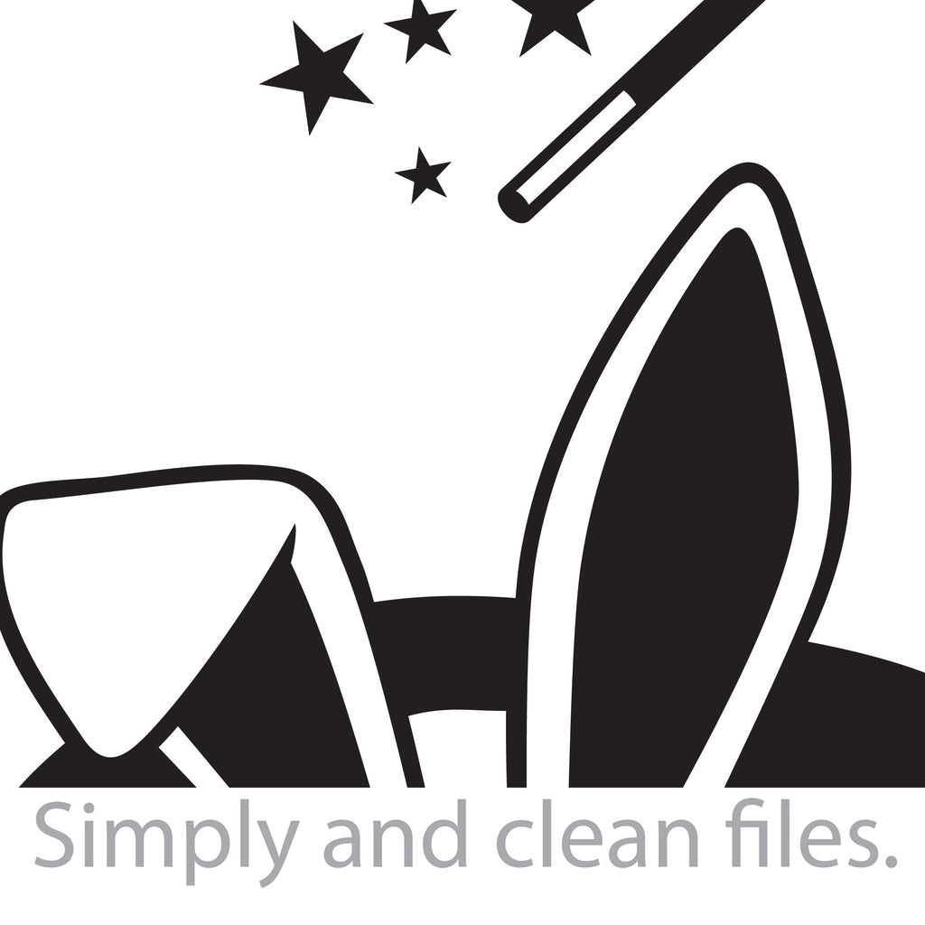 Magic Hat, Wand and Rabbit. Cut files for Cricut. Clip Art silhouette ...