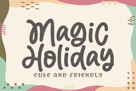 Magic Holiday Font Subectype Studio 