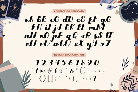 Magic Letter - Bold Hand-lettered Font Font PutraCetol Studio 