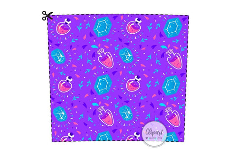 Magic Purple 20oz Skinny Tumbler Sublimation PNG, Full Wrap Skinny Tumbler PNG Sublimation ClipartMuchLove 