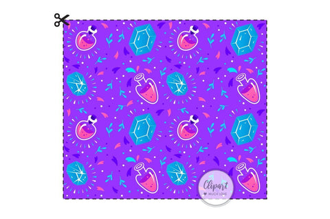 Magic Purple 20oz Skinny Tumbler Sublimation PNG, Full Wrap Skinny Tumbler PNG Sublimation ClipartMuchLove 