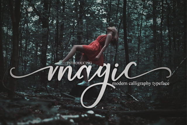 Magic Script Font Mrletters