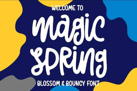 Magic Spring Font Garisman Studio 