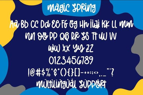 Magic Spring Font Garisman Studio 