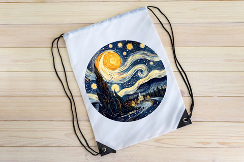 Magic Starry Night Clipart Sublimation Regulrcrative 