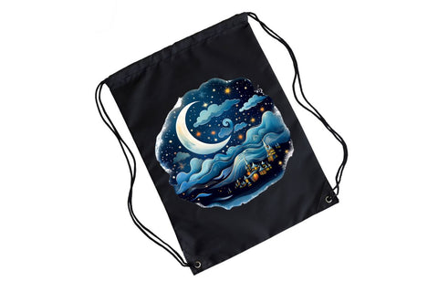 Magic Starry Night Clipart Sublimation Regulrcrative 