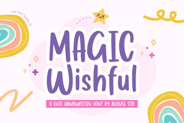 Magic Wishful Font Allouse.Studio 