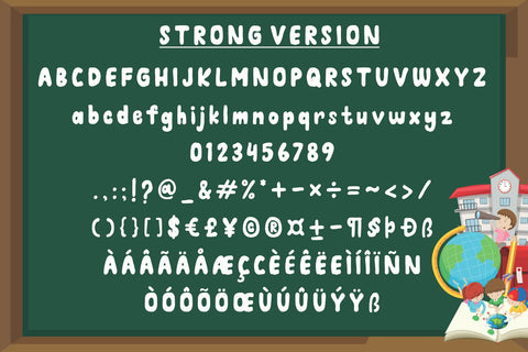 MAGIC WORLD Font Mozarella 