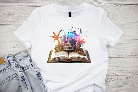 Magical Books Sublimation Clipart Bundle Sublimation Regulrcrative 