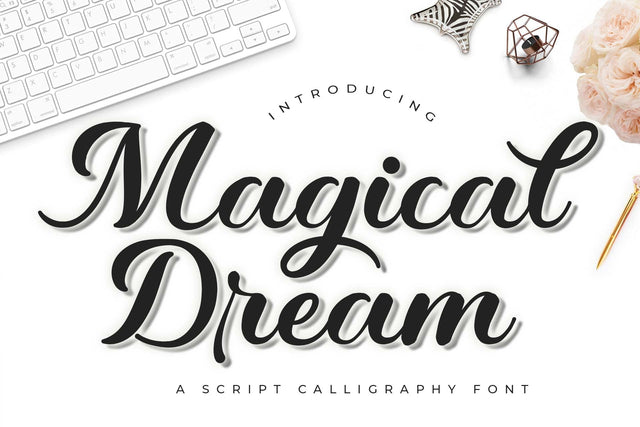 Magical Dream Font love script 