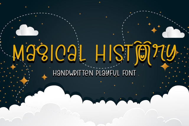 Magical History Font Supersemar Letter 