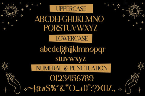 Magical Horison - Fantasy Font Font letterbeary 