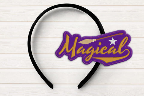 Magical ITH Headband Slider Applique Embroidery Embroidery/Applique DESIGNS Designed by Geeks 