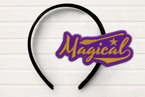 Magical ITH Headband Slider Applique Embroidery Embroidery/Applique DESIGNS Designed by Geeks 