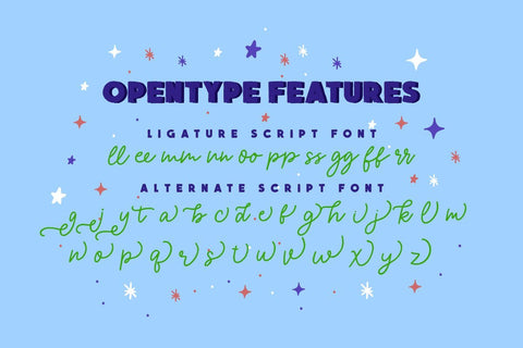 Magical Shiny | Font DUo Font Jimtype Studio 