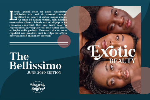 Magical Source - Stylish serif font Font Javapep 