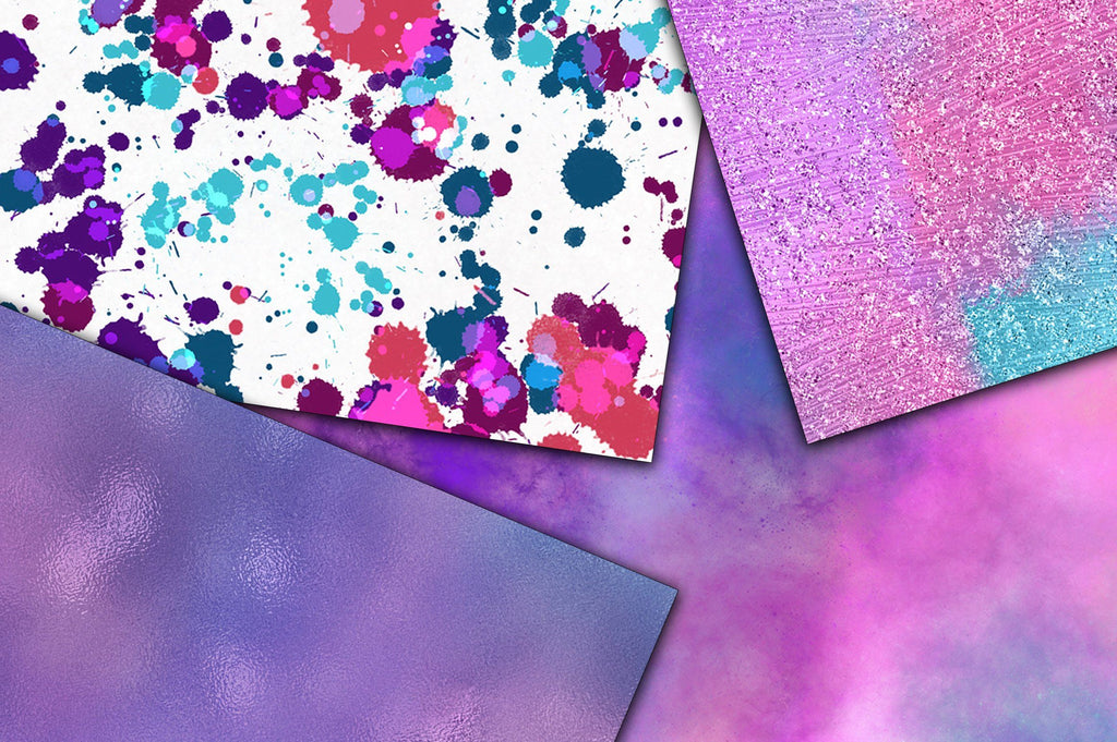Magical Textures Digital Papers - So Fontsy