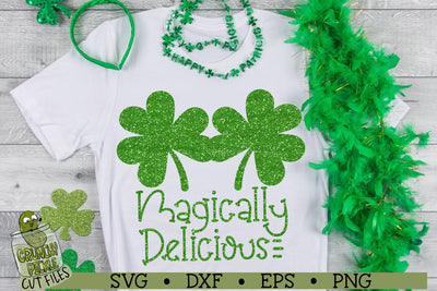 Magically Delicious St. Patrick's Day SVG File SVG Crunchy Pickle 