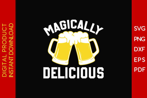 Magically Delicious St Patrick's Day SVG PNG PDF Cut File SVG Creativedesigntee 