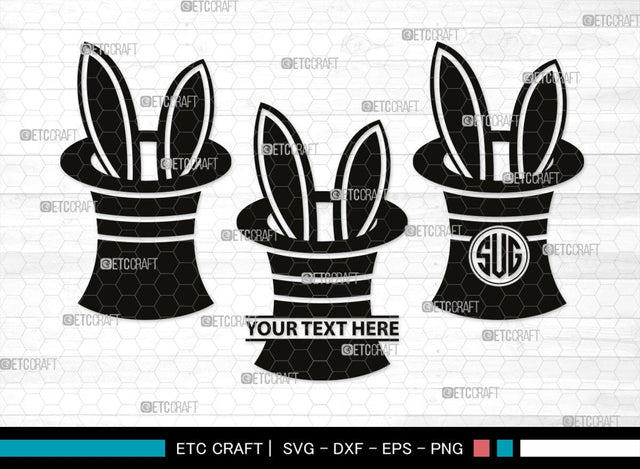 Magician Svg, Magic Monogram, Magician Magic Hat silhouette, Magician Magic Hat Svg, Magic Silhouette, Magic SVG, Magic Hat Svg, SB00379 SVG ETC Craft 