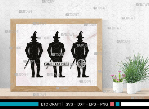 Magician Svg, Magic Monogram, Magician Magic Hat silhouette, Magician Magic Hat Svg, Magic Silhouette, Magic SVG, Magic Hat Svg, SB00379 SVG ETC Craft 