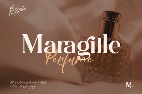 Magistic - Duo Ligature Typeface Font Graphicxell 