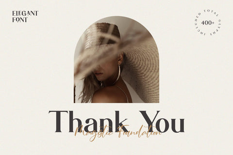 Magistic - Duo Ligature Typeface Font Graphicxell 