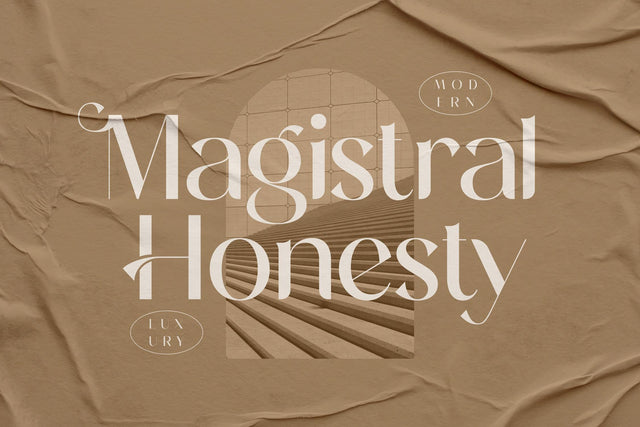Magistral Honesty Typeface Font Storytype Studio 