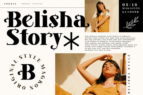 Magkon Typeface Font Storytype Studio 